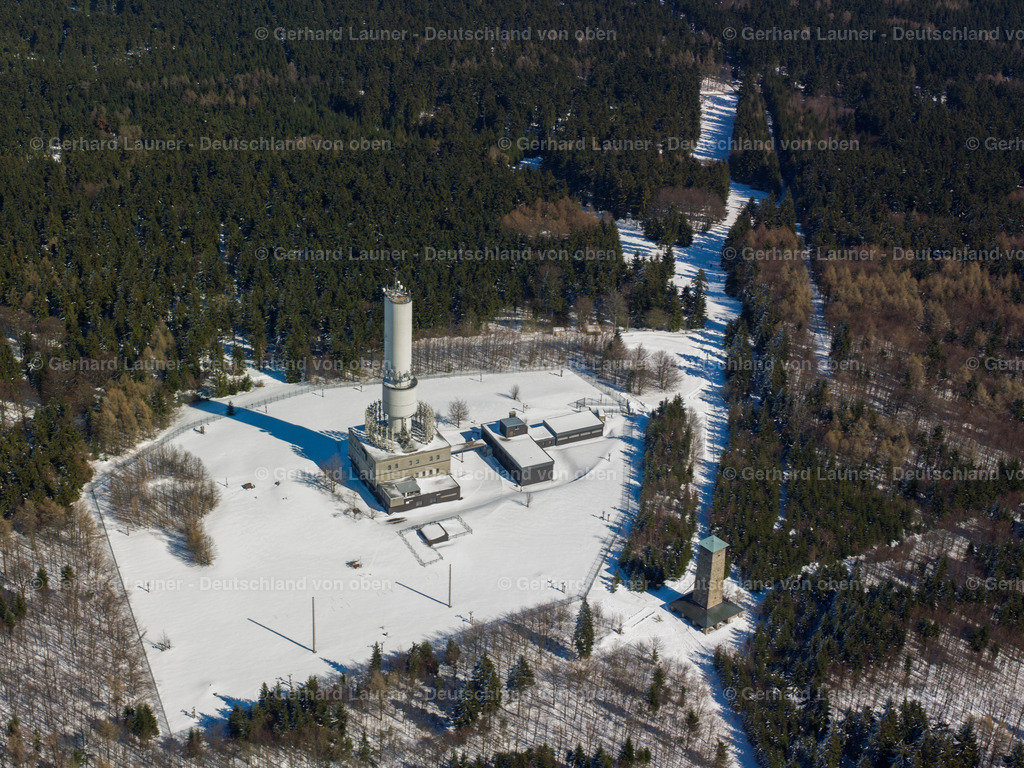 26B0126 | Kornbergturm, Fichtelgebirge, ehem. Aufklärungsturm der Bundeswehr, Fichtelgebirge