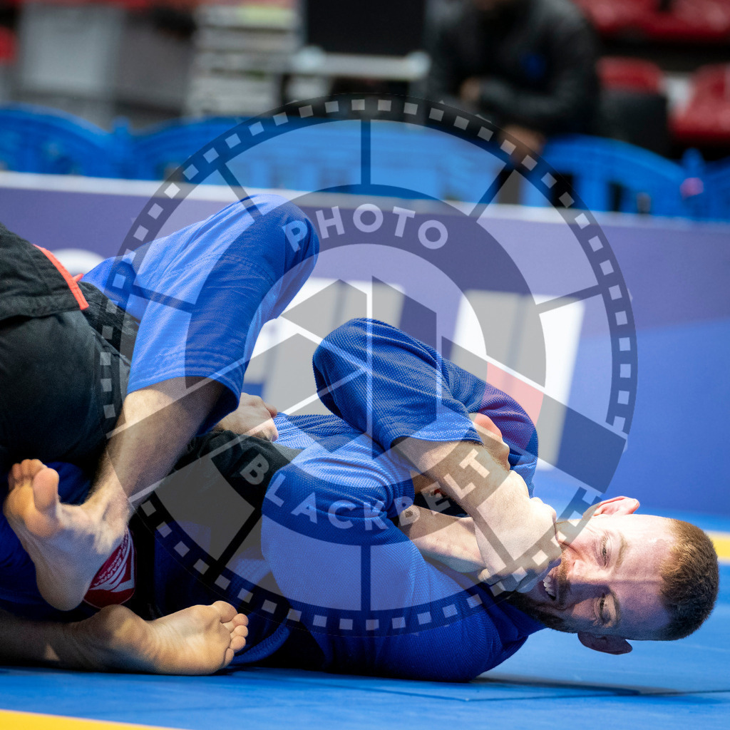 20240126PBB0213 | Fighters compete during the Brazilian Jiu-Jitsu European Championship of the IBJJF in Paris, France, on January 26, 2024.