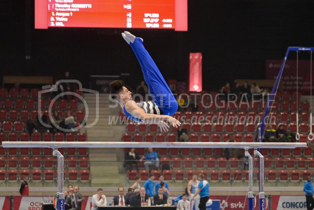 Schweizer Meisterschaften Kunstturnen Mannschaften Männer (A) - 22. November 2025 | Schweizer Meisterschaften Kunstturnen Mannschaften Männer (A)AXA Arena, WinterthurBild: Sportfotografie Markus Aeschimann | www.markus-aeschimann.ch - Realisiert mit Pictrs.com