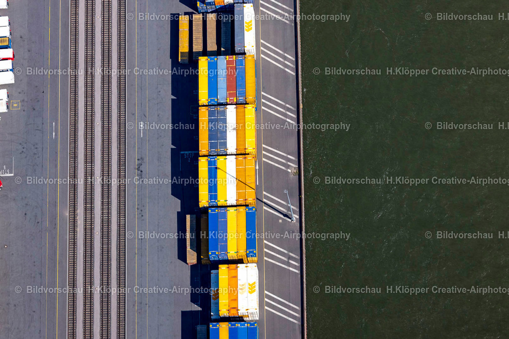 Luftbild Duisburg-4656 | Luftbild Container- Terminal in Duisburg im Bundesland Nordrhein-Westfalen, Deutschland - Realisiert mit Pictrs.com