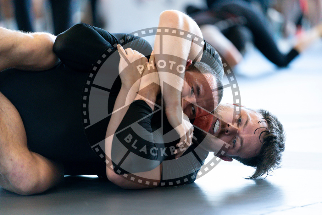 20240608PBB01697 | Fighters compete during the ILLCS VII summer edition luta livre competition in Hannover, Germany, on June 8, 2024.