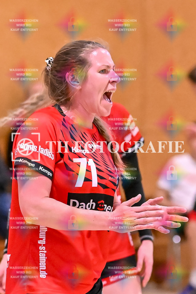 GER, SG Maulburg/Steinen - HB Kinzigtal, Handball, Suedbadenliga, 22. Spieltag, Saison 2023/2024, 27.04.2024 | Sabrina Gruber (SG Maulburg/Steinen, #71)

GER, SG Maulburg/Steinen - HB Kinzigtal, Handball, Suedbadenliga, 22. Spieltag, Saison 2023/2024, 27.04.2024

Foto: TH Fotografie/Thomas Hess
