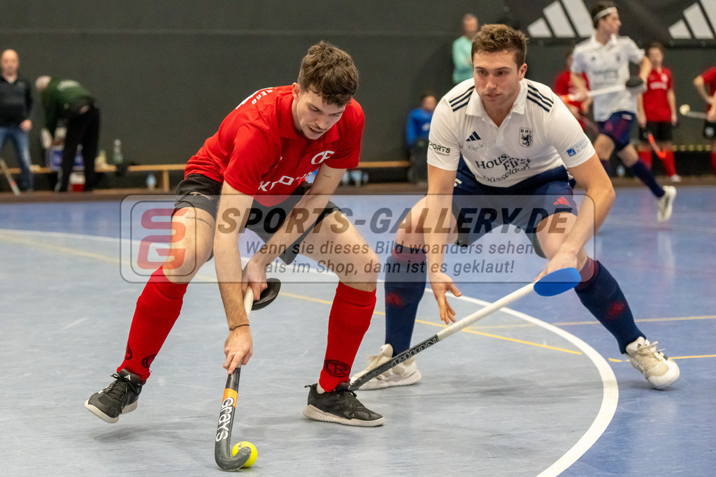 HK_20250201_102155 | 2. Bundesliga Halle Herren Düsseldorfer HC - Club Raffelberg am 1.2.2025 Halle am Seestern, Düsseldorf ,