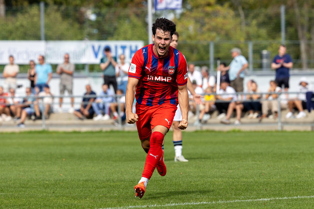 20260830-U19_DFB-Pokal_FCH-1860_121 | 1.FC Heidenheim 1846 vs. TSV 1860 München, Fußball, U19, DFB-Pokal, 2026/2027, 2. Runde, 30.08.2026 in Heidenheim, Walter-Birkhold-Jugendstadion(Foto: Michael Bulling) - Realisiert mit Pictrs.com