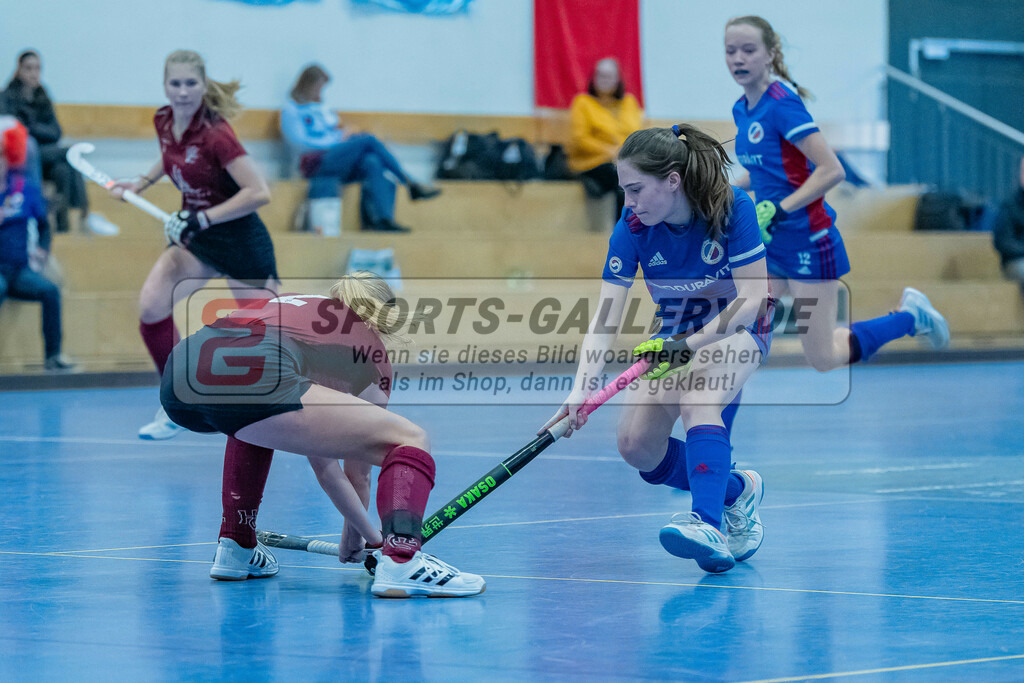 HK_20240303_109085 | Spiel um Platz 7 Deutsche Meisterschaft WU16 am 3.3.2024 Halle DHC, Düsseldorf ,