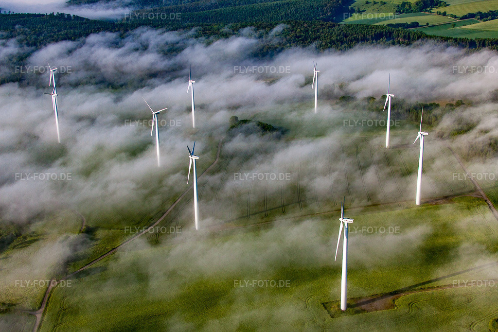 Luftbild: Windpark Fürstenau im Ortsteil Fürstenau in Höxter im Bundesland Nordrhein-Westfalen in Deutschland. Foto: IMG_65151.jpg vom 24.05.2014 durch Werner Riehm/FLY-FOTO.de