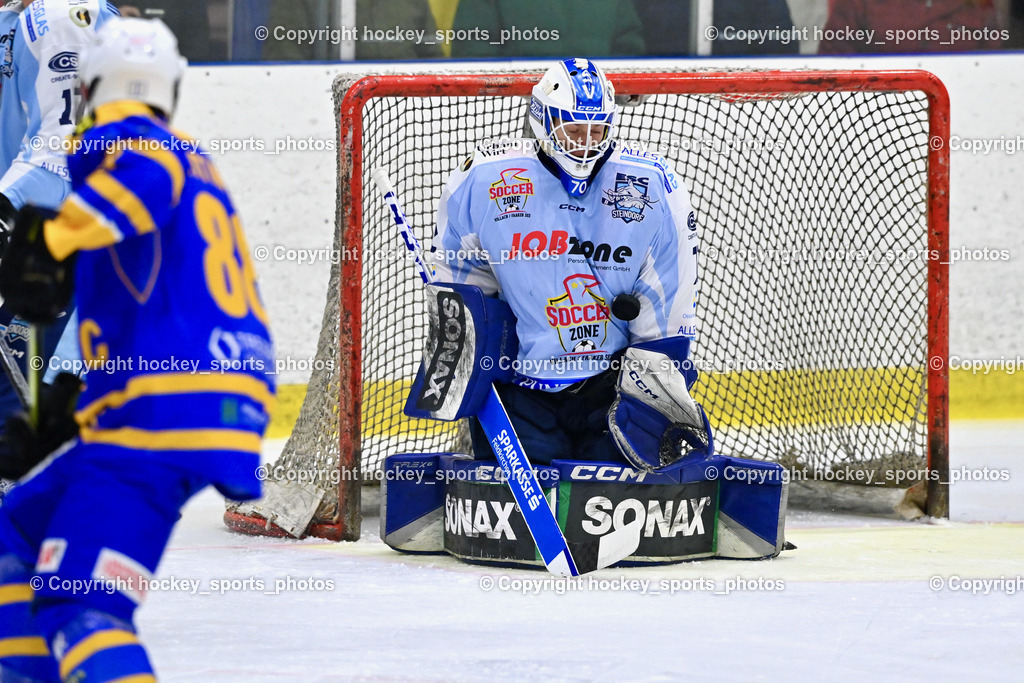 EHC Althofen vs. ESC Steindorf 6.3.2024 | #72 Moser Lucas ESC Steindorf, EHC Althofen vs. ESC Steindorf 6.3.2024, EHC Althofen vs. ESC Steindorf am 06.03.2024 in Althofen (Stadthalle Althofen ), Austria, (Photo by Bernd Stefan)