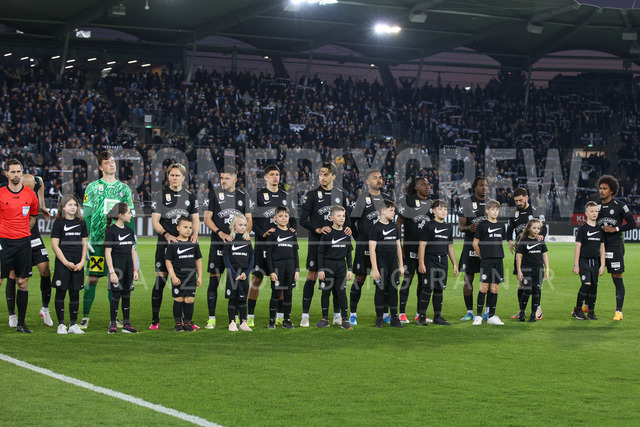 SK Puntigamer Sturm Graz vs LASK – Championship Group    | Graz, Austria, 22.Apr.26 - SOCCER - ADMIRAL Bundesliga, SK Puntigamer Sturm Graz vs LASK. The image shows SK Puntigamer Sturm Graz.      