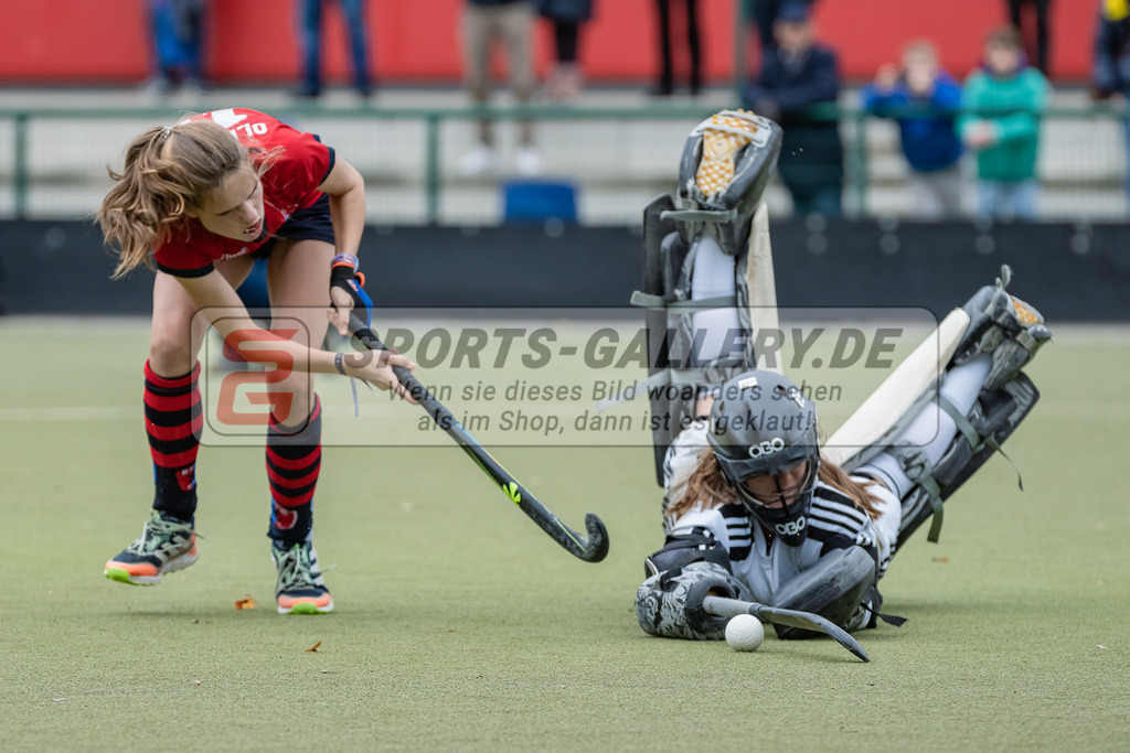 HK_20231022_105983 | Platz 3 Deutsche Meisterschaft Feld WU16 Berliner HC - Harvestehuder THC am 22.10.2023 DHC, Düsseldorf ,