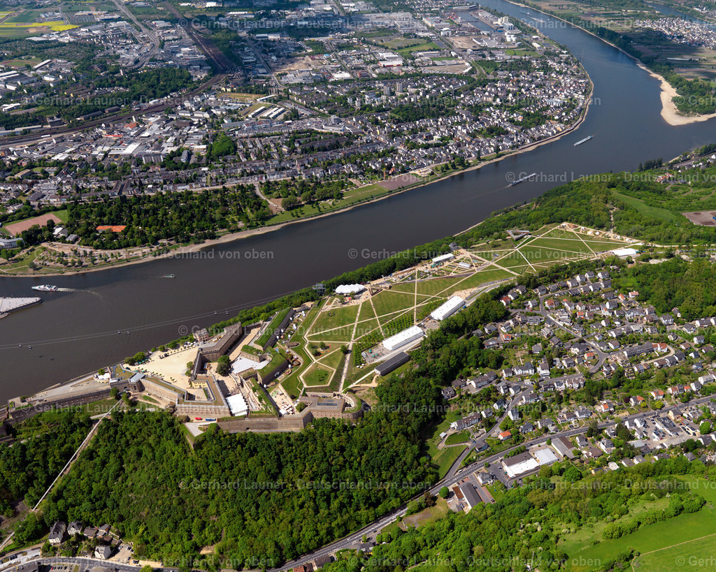 3117081 | Gelände der Bundesgartenschau 2011, Koblenz, Niederberg, Festung Ehrenbreitstein