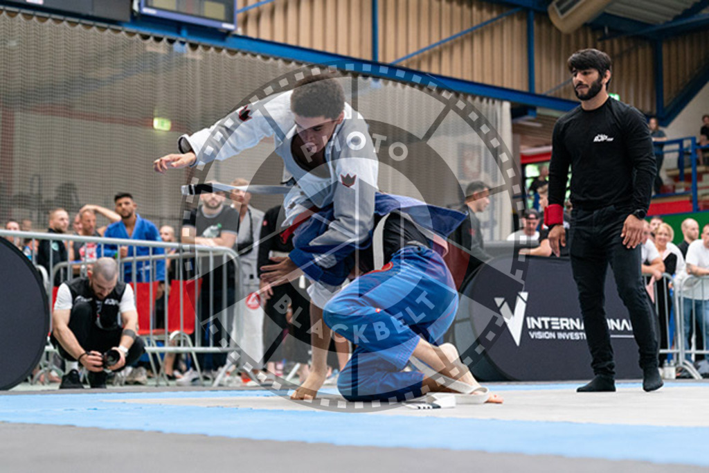 20230826PBB55813 | Fighters compete during the AJP INTLPRO BJJ and grappling competition in Hamburg, Germany, on August 26 2023.