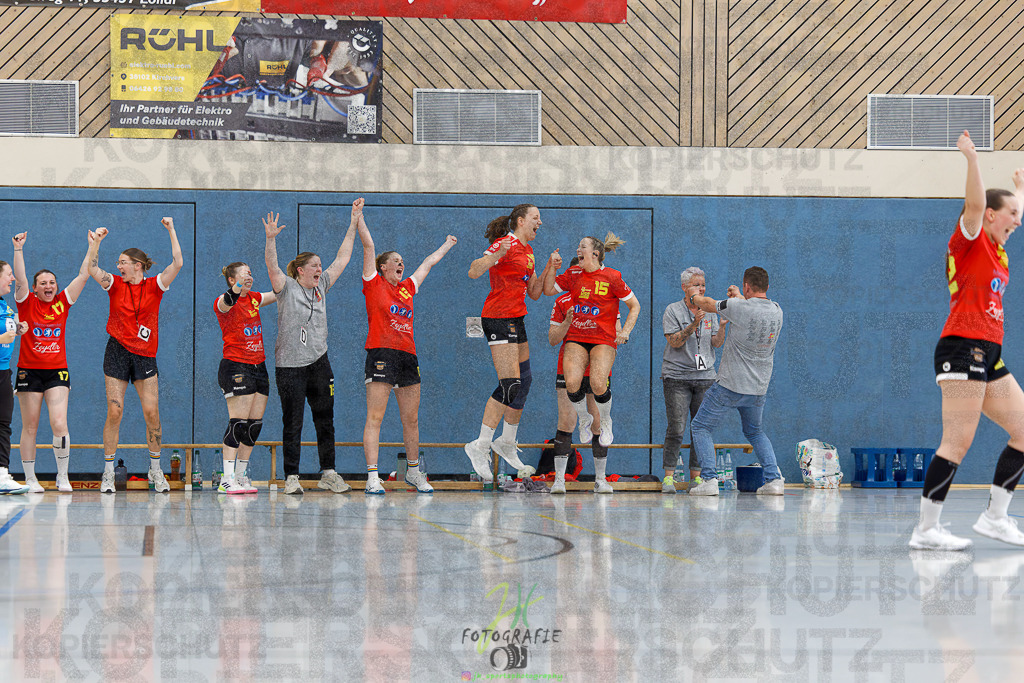 HSG Wettenberg - HSG Lumdatal | Wiederholungs-/Entscheidungsspiel um die Meisterschaft in der Frauen Oberliga Mitte und Aufstieg in die RegionalligaHSG Wettenberg - HSG Lumdatal am 11.05.2025 in Launsbach (Wettenberg) (Halle GS Launsbach (Wettenberg))Photo © 2025 - Jörg Heinrich - Realisiert mit Pictrs.com