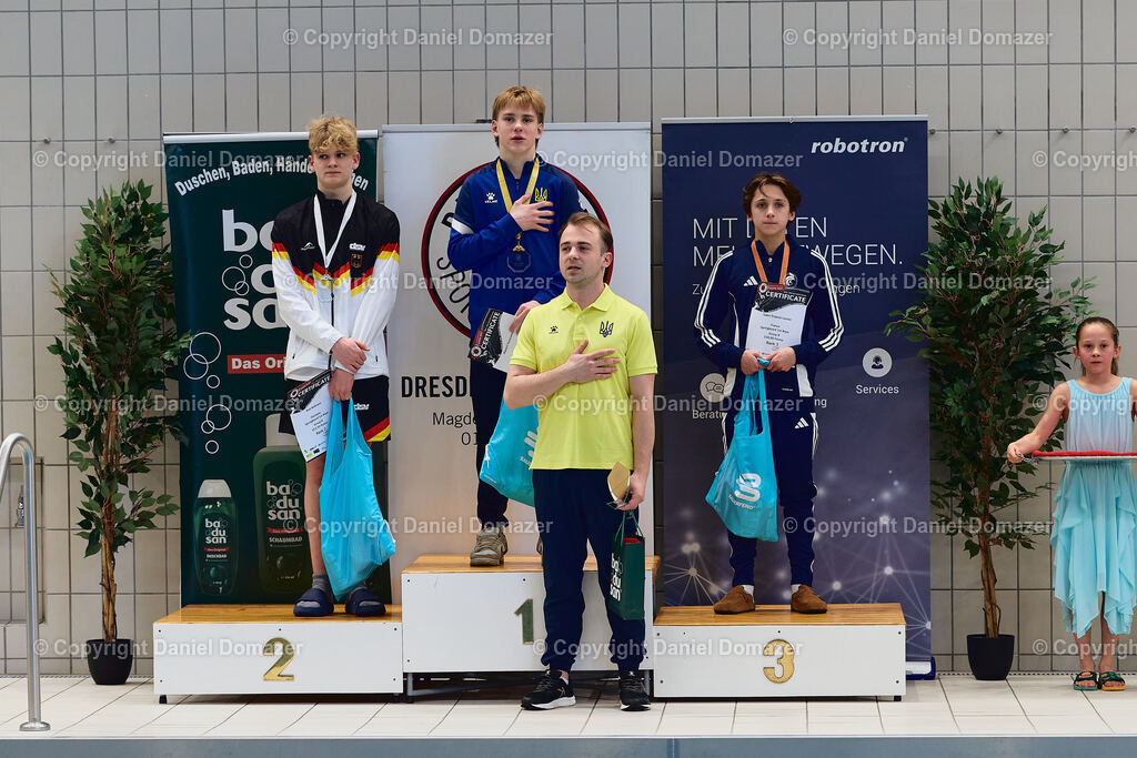 International Youth Diving Meet 2026 | Day 2 of 5 | International Youth Diving Meet 2026| Day 2 of 5 | 23.04.2026 | Youth diving competition featuring 1m and 3m springboard and platform at the Schwimmsportkomplex Freiberger Platz in Dresden.@ Domazer Photography - Realisiert mit Pictrs.com