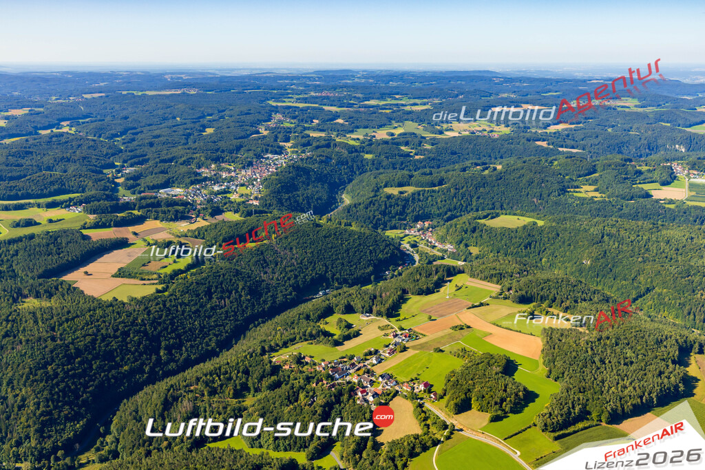 Luftaufnahme von Kohlstein Gößweinstein Bild- Das Luftbild wurde 2025 vom UL-Flugzeug heraus erstellt ( keine Drohne ) - Hochauflösende Luftaufnahme -Nicht vergleichbar mit Google Maps oder Satelittenbilder- Die Geschenkidee !Mit Lizenz und Bildrechte bestellbar