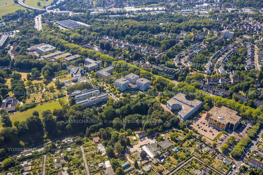 Essen220807036 | Luftbild, Büropark Ruhrallee, Bonsiepen, Bergerhausen, Essen, Ruhrgebiet, Nordrhein-Westfalen, Deutschland