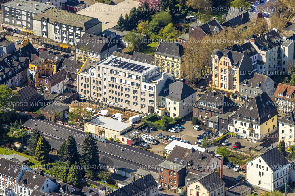 Dortmund230400928 | Luftbild, Alte Polizeiwache, Baustelle mit Neubau an Alte Benninghofer Straße, Hörde, Dortmund, Ruhrgebiet, Nordrhein-Westfalen, Deutschland