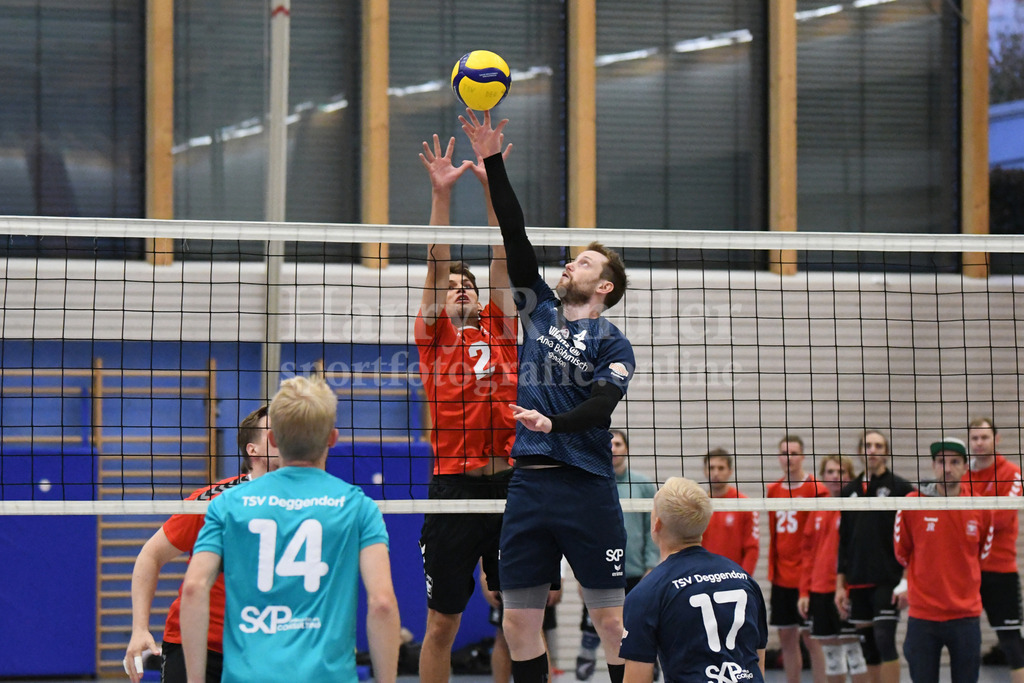 TSV 1861 Deggendorf : MTV München II | Johannes Schwarz  (TSV Deggendorf Volleyball  #4) - Realisiert mit Pictrs.com