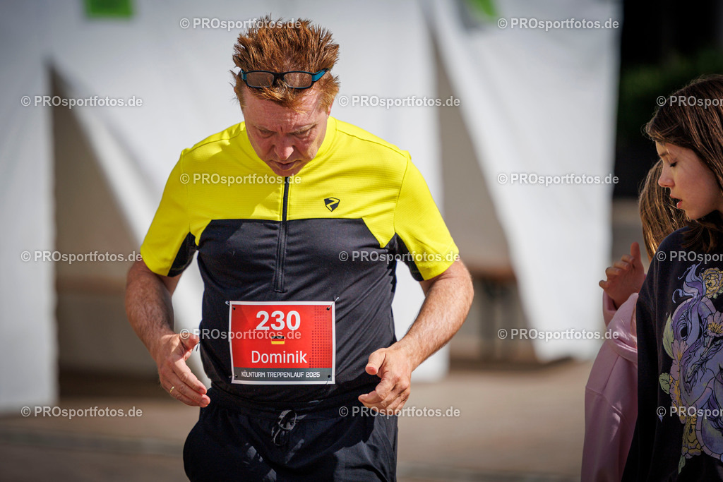 KölnTurm Treppenlauf; Köln, 03.08.2025 | Impressionen vom KölnTurm Treppenlauf am 03.08.2025 in Köln (Nordrhein-Westfalen). 