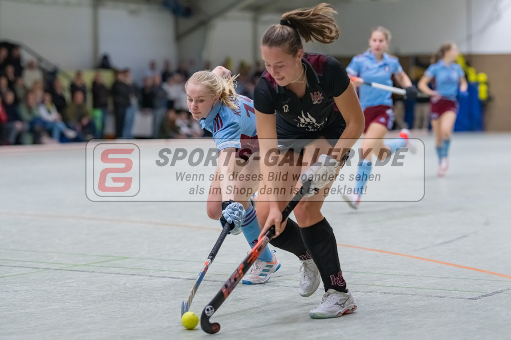 HK_20230225_104576 | Deutsche Meisterschaft WU16 HC Ludwigsburg - UHC Hamburg am 25.2.2023 DSC 99, Düsseldorf ,