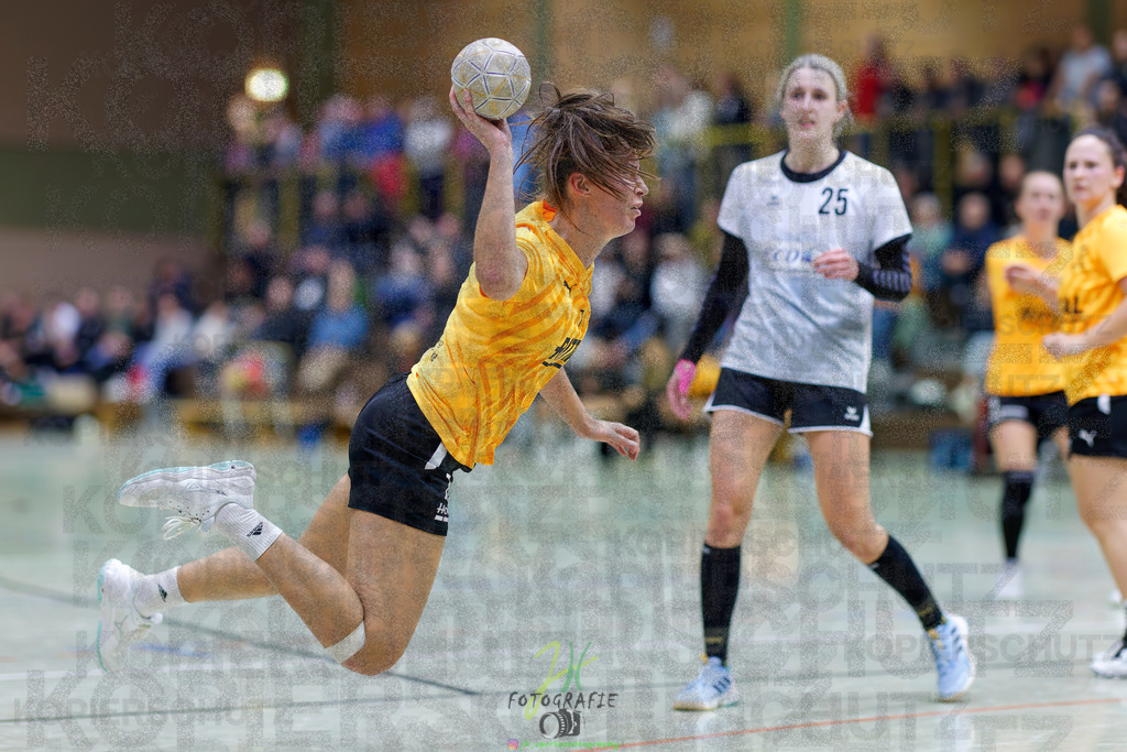 Frauen Oberliga Mitte (HHV); HSG Eibelshausen/Ewersbach - HSG Linden | Frauen Oberliga Mitte (HHV); HSG Eibelshausen/Ewersbach - HSG Linden am 15.11.2025 in Eibelshausen (Holderberghalle)Photo © 2025 - Jörg Heinrich - Realisiert mit Pictrs.com