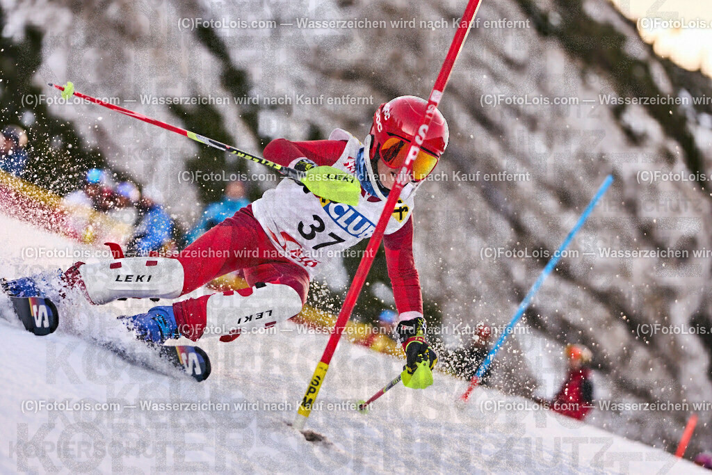 ALP2297_NWC-OAC-Slalom-I DG-II_Fahrngruber Valentin | (C)FotoLois.com, Alois Spandl, NWC+OAC-Schüler-Slalom 1 auf dem Hochkar, Sa 7. Jänner 2023.