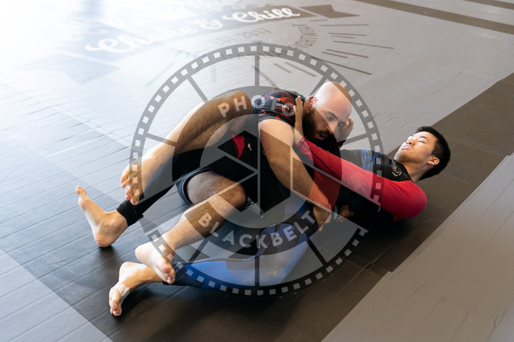 20250329PBB0404 | Fighters compete during the International Luta Livre (ILLCS) Germany IX Spring 2025 Competition spring on March 29, 2025 in Hannover, Germany.© Chiara Dazi