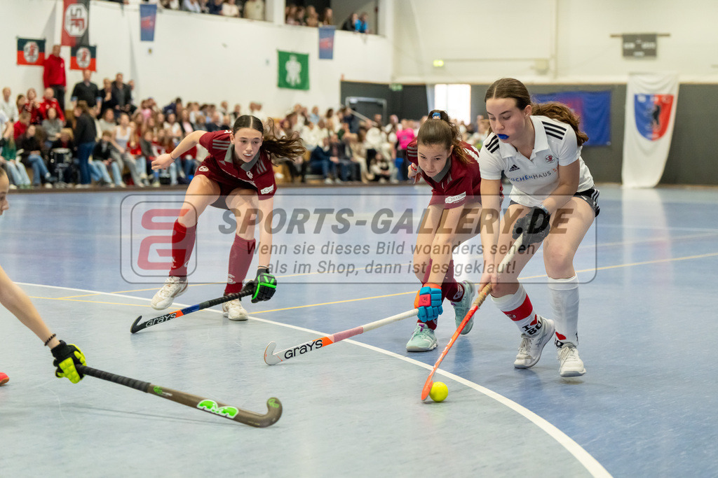 HK_20250223_103036 | Deutsche Meisterschaft wU14 Spiel um Platz 3  am 23.2.2025 Düsseldorfer HC, Düsseldorf