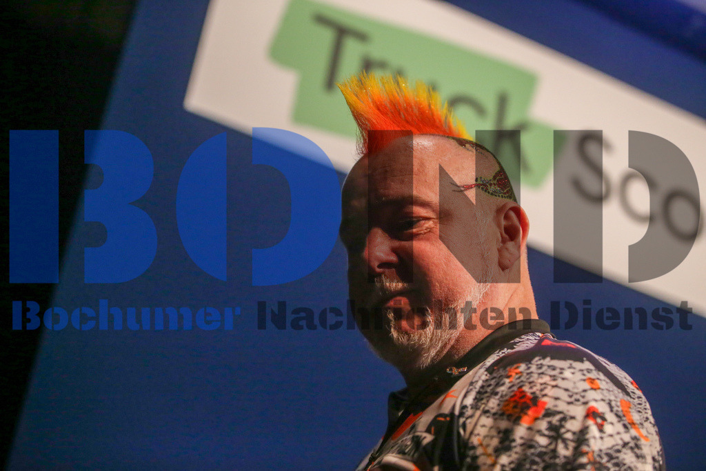  29.10.2023 - 
 | Sebastian Sendlak / Bochumer Nachrichtendienst (BOND) - PDC European Darts Championship: Halbfinale {Persons shown} - Realisiert mit Pictrs.com