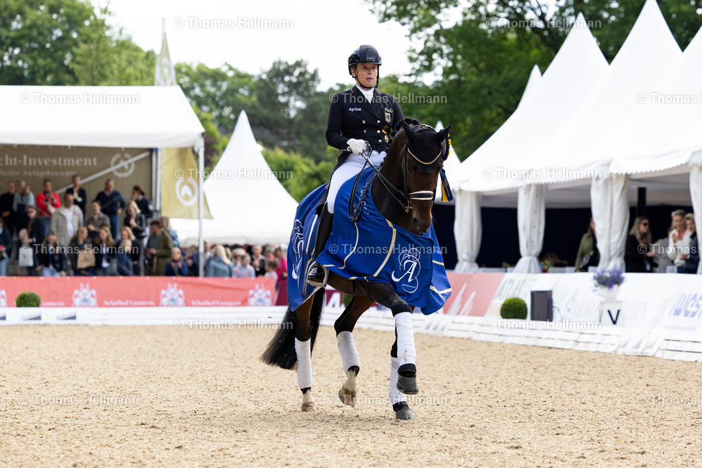 TH_450-Skovens Tzarina-Werth_ Isabell_29753 | Al Shiraàa Deutsches Spring- und Dressur-Derby 2025 am 29.05.25 in Hamburg, Thomas Hellmann, 450Skovens TzarinaWerth, Isabell