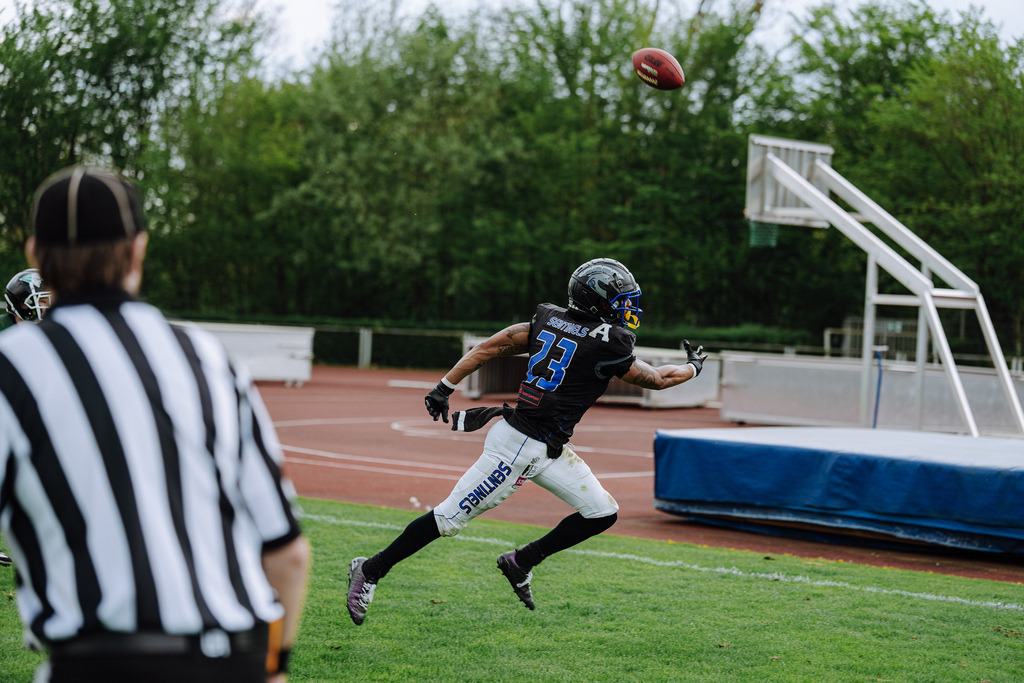 Bad Homburg Sentinels vs KIT Engineers, American Football,Testspiel, 18.04.2026 | Bad Homburg Sentinels vs KIT Engineers - Realisiert mit Pictrs.com