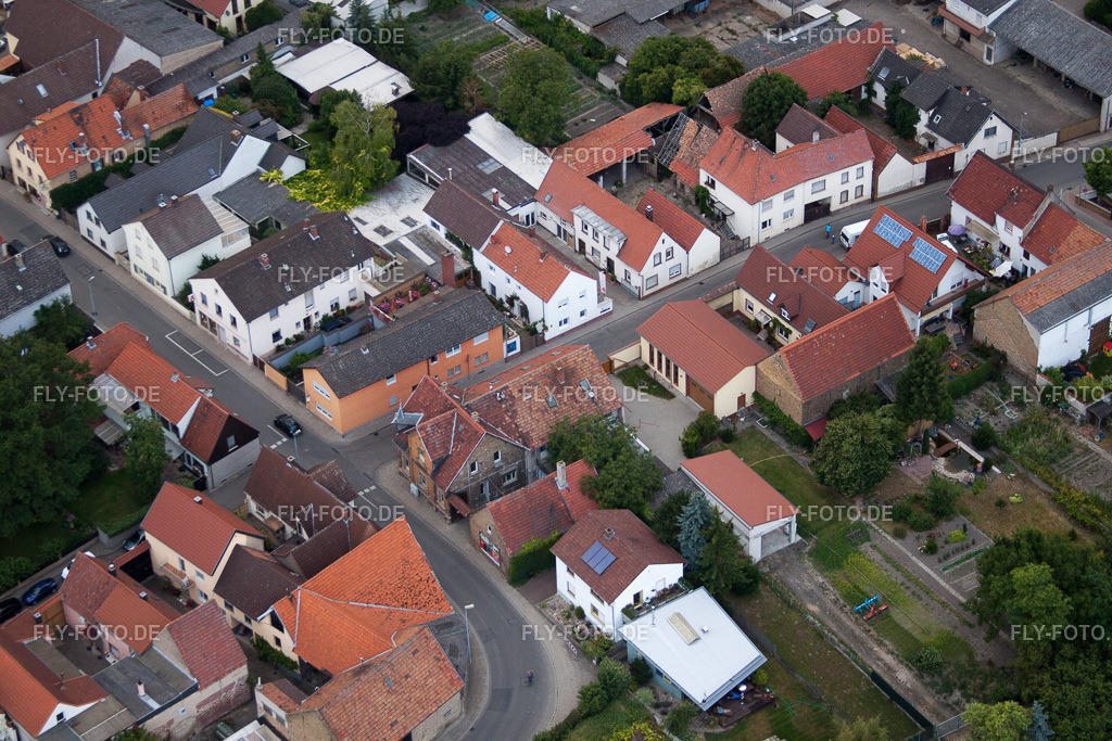 Ortsansicht | Luftbild: Ortsansicht im Ortsteil Bobenheim in Bobenheim-Roxheim im Bundesland Rheinland-Pfalz in Deutschland. Foto: IMG_69100.jpg vom 24.06.2014 durch Werner Riehm/FLY-FOTO.de - Realisiert mit Pictrs.com