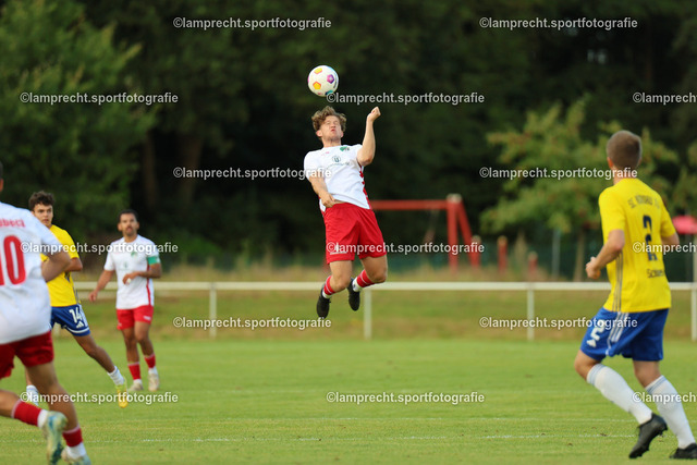 Fußball I Herren I Senioren Landesliga Holstein I 5. Spieltag I SC Rönnau - VfB Lübeck U21 I 23.08.2025.0029 | Torben Sachau (26, VfB Lübeck U21) - Realisiert mit Pictrs.com