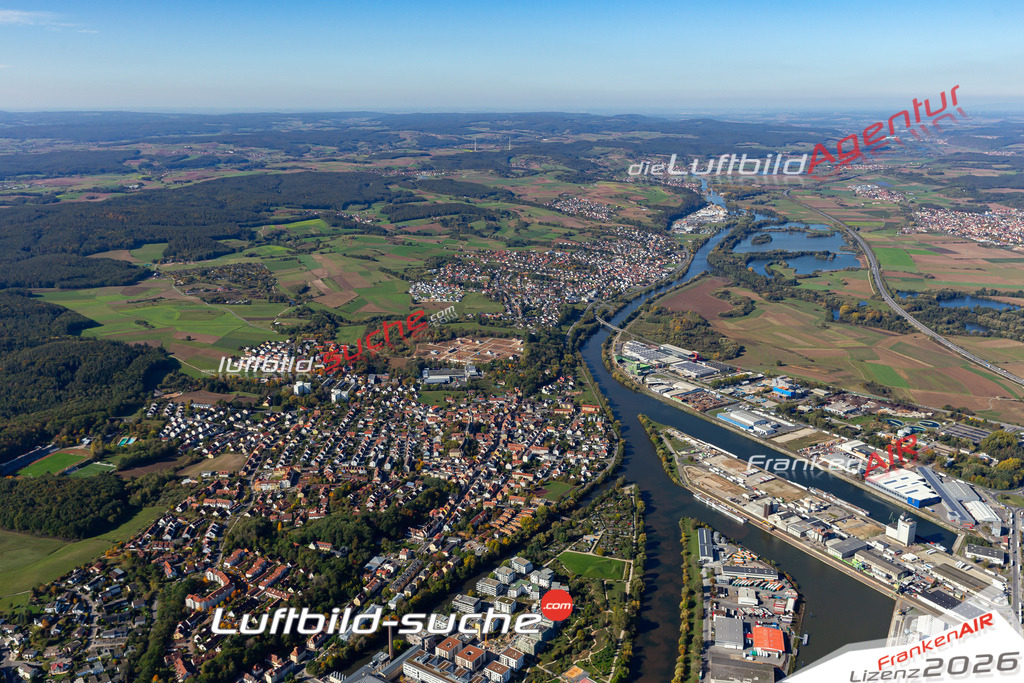 Das Luftbild der Stadt Gaustadt wurde 2019 vom Flugzeug heraus erstellt (keine Drohne) Aufnahmehöhe ca.400 Meter- hohe Auflösung- beste Druck-Qualität garantiert!