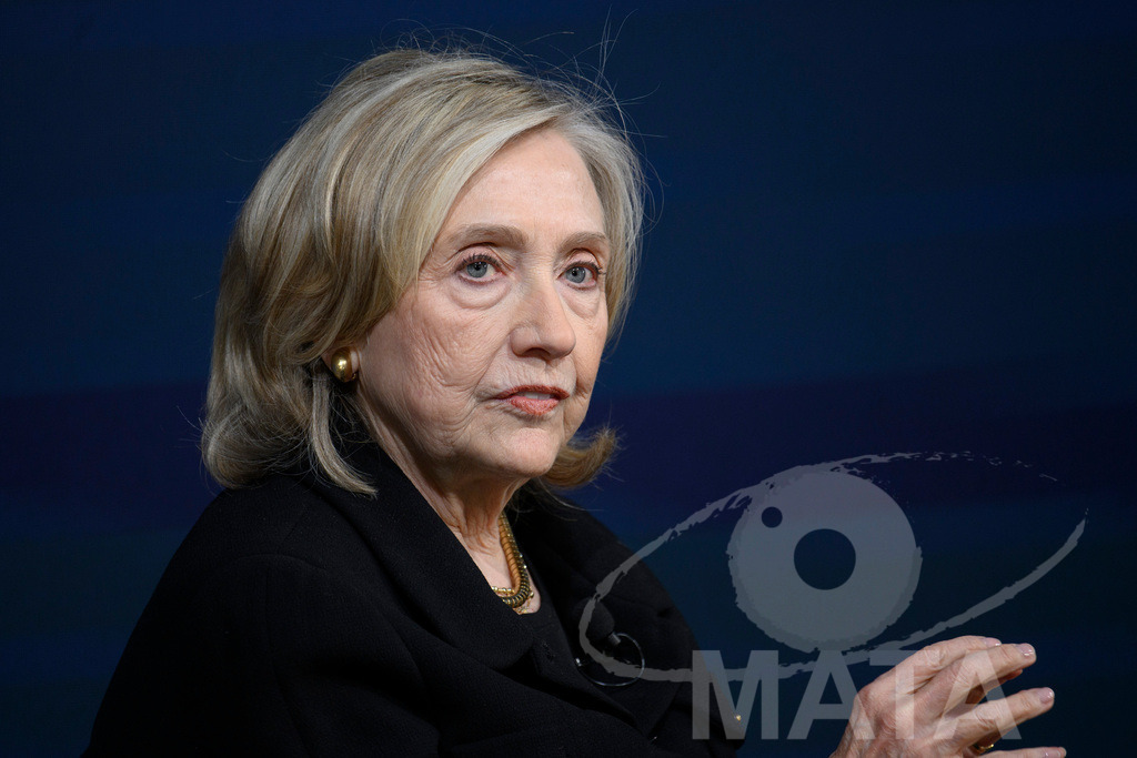 _DWA3680 | Die US-Politikerin Hillary Clinton auf der Veranstaltung Bridging Scholarship and Statecraft im Rahmen der Münchner Sicherheitskonferenz 2026. München, 13.02.2026 Bayern Deutschland  - Realisiert mit Pictrs.com