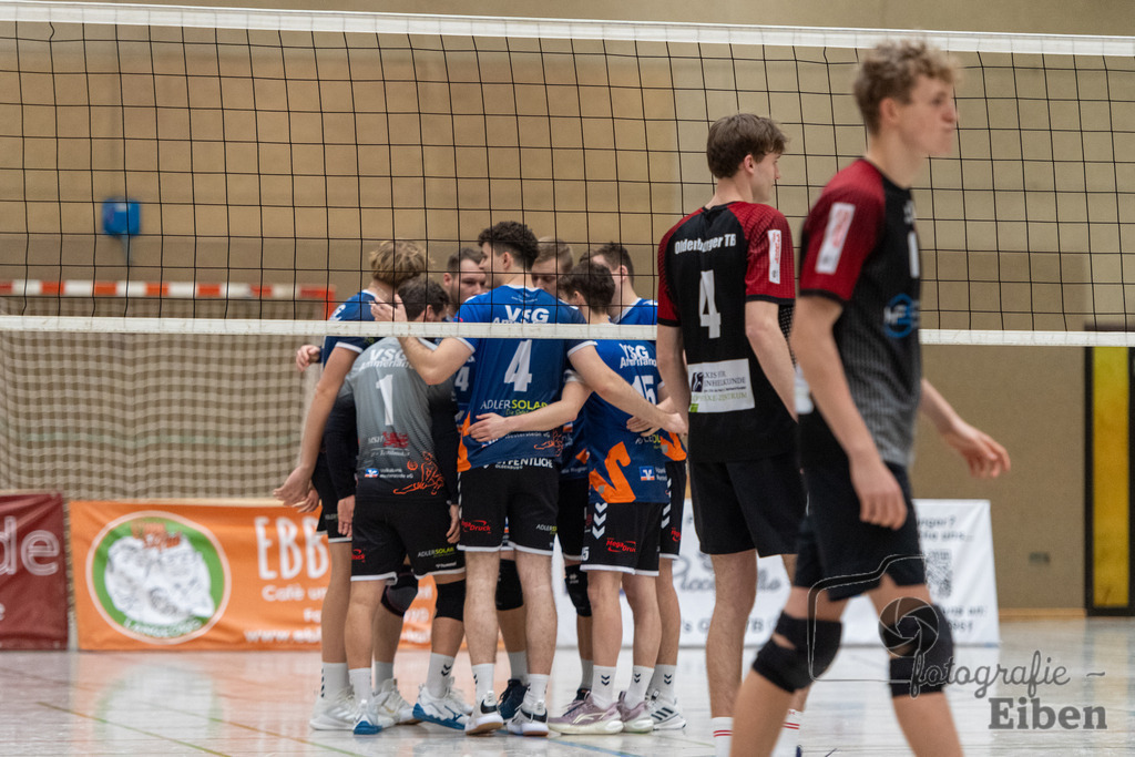 Oldenburger TB-VSG Ammerland | Volleyball Regionalliga; Oldenburger TB-VSG Ammerland am 24.01.2026 in Oldenburg (Sporthalle Haarenesch), Photo: Philip Eiben 2026 - Realized with Pictrs.com