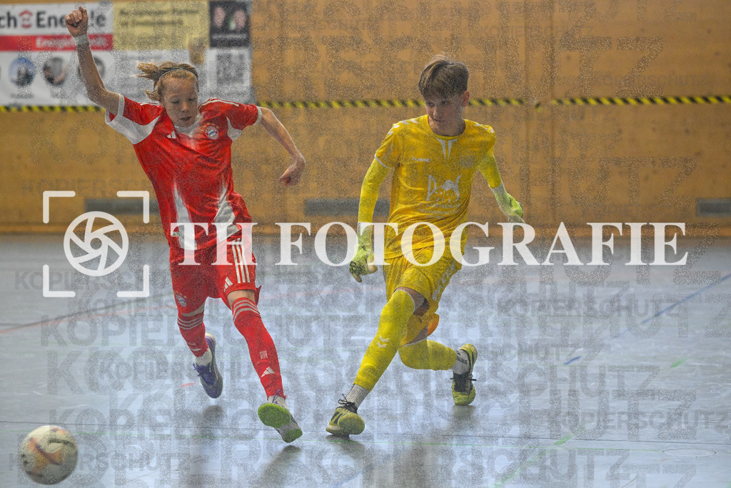 GER, FC Bayern - FVLB, Fussball, U14 Hallenturnier, PS-Immo-Cup 2026, 18.01.2026 | FC Bayern - FVLB
