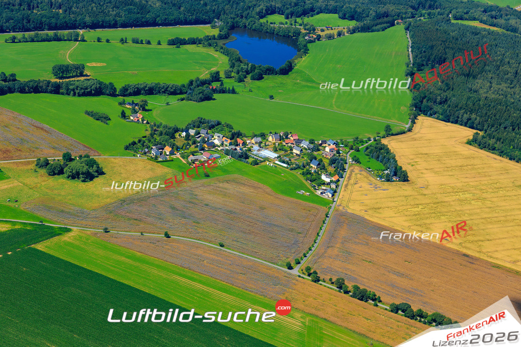 Die Luftaufnahme Reinberg - Dippoldiswalde wurde vom UL-Flugzeug (keine Drohne) aus fotografiert.Hohe Druck- Auflösung-die Geschenkidee!