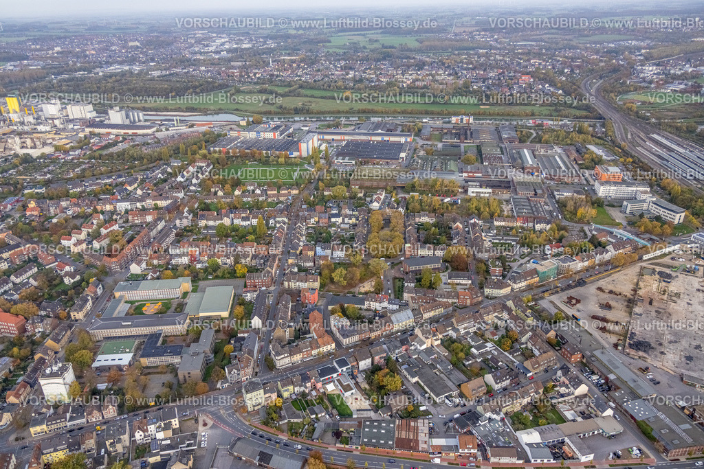 Hamm221012007 | Luftbild, Hafengebiet, Unionstadion, Mitte, Hamm, Ruhrgebiet, Nordrhein-Westfalen, Deutschland