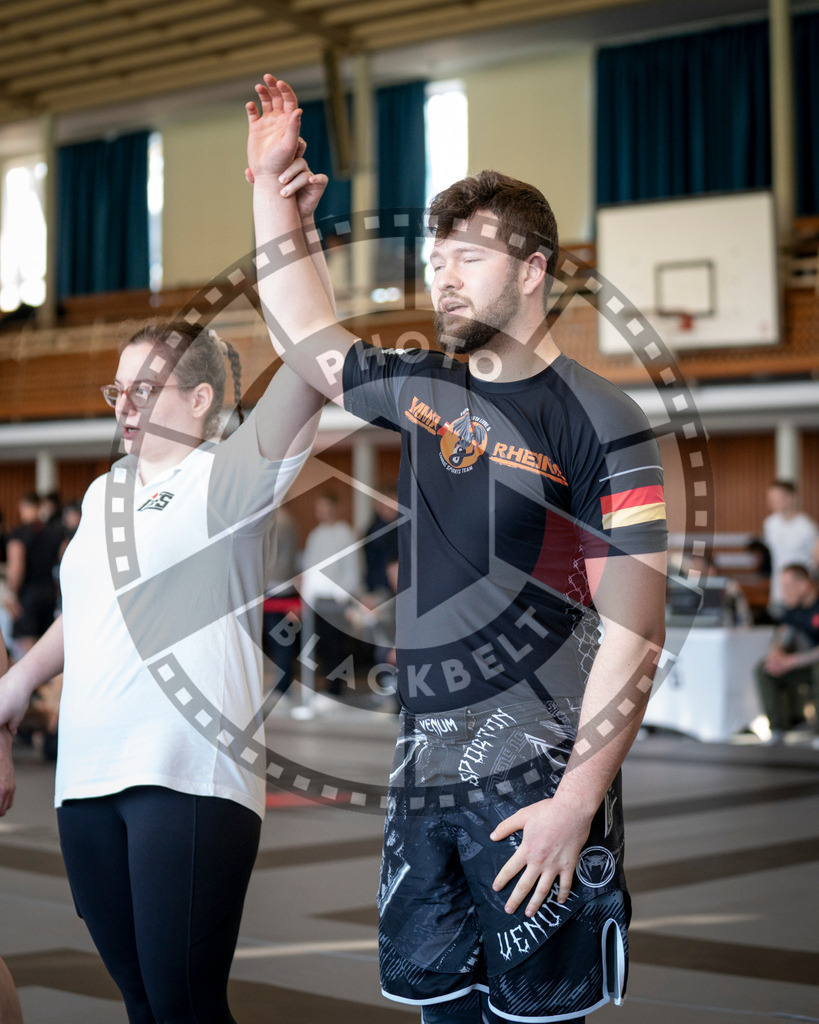 20240309PBB7094 | Fighters compete during the International Luta Livre (ILLCS) Spring Championship in Hannover, Germany, on March 9, 2024.