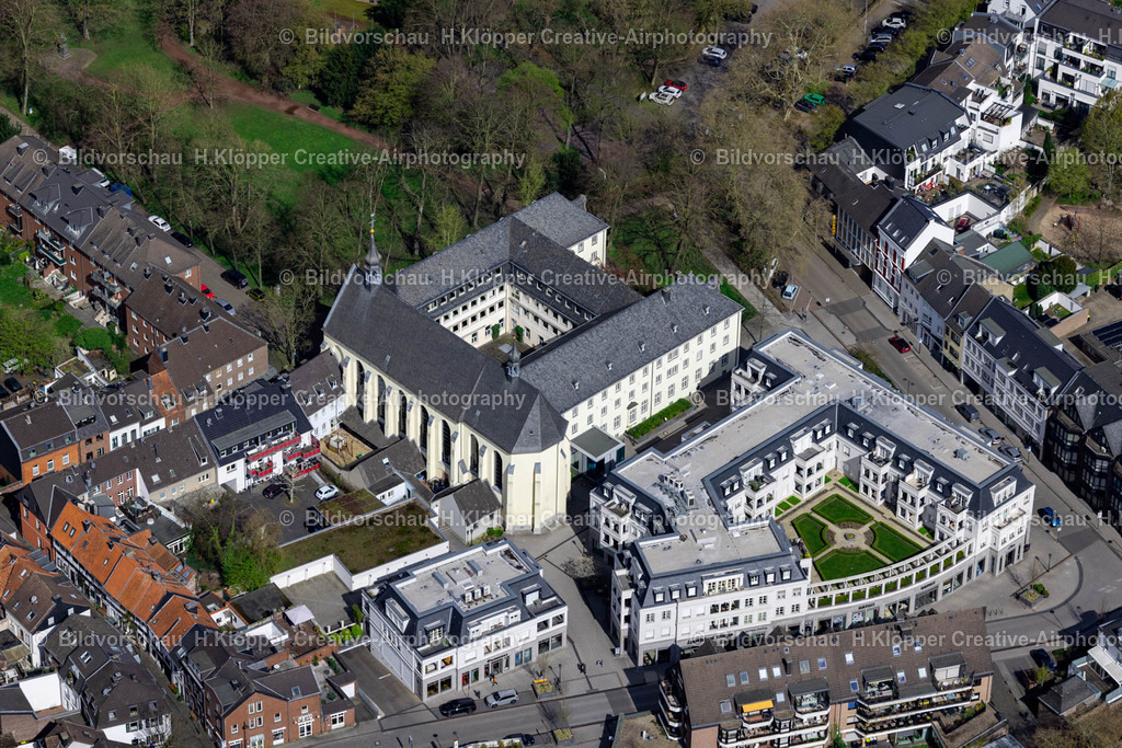 Luftbilder Kempen-0975 | Luftbildfotografie Altstadtbereich und Innenstadtzentrum an der Orsaystraße an der Tiefstraße, Franziskaner Straße in Kempen im Bundesland Nordrhein-Westfalen, Deutschland. - Realisiert mit Pictrs.com
