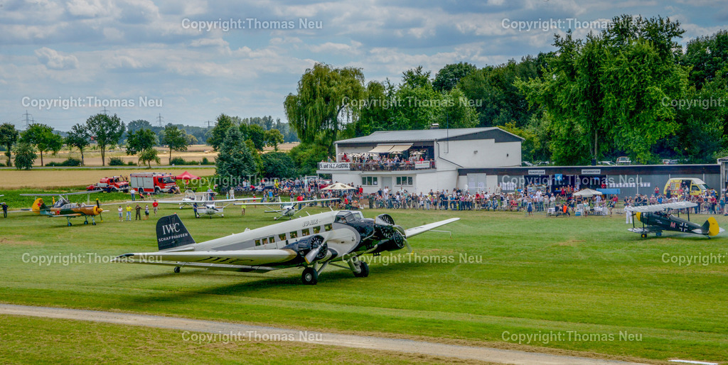 DSC_3844 | Bensheim,Flugtag, Bensheimer Segelflieger wieder war die Ju 52 der Stargast, , Bild. Thomas Neu