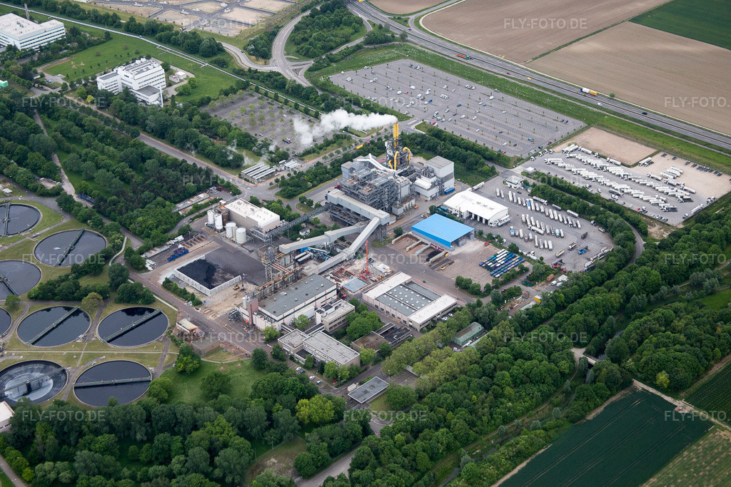 Luftbild: Lanfer Logistik im Ortsteil Mörsch in Frankenthal im Bundesland Rheinland-Pfalz in Deutschland. Foto: IMG_089032.jpg vom 20.05.2016 durch Werner Riehm/FLY-FOTO.de