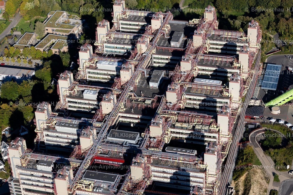 Lufbilder Aachen-6209 | Luftbild Klinikgelände des Krankenhauses " Universitätsklinikum Aachen " im Ortsteil Laurensberg in Aachen im Bundesland Nordrhein-Westfalen, Deutschland. - Realisiert mit Pictrs.com
