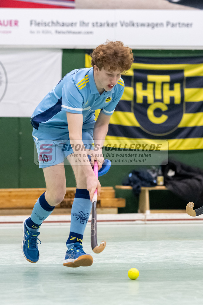 SFE_20230305_0090 | Deutsche Meisterschaft Männliche U16 Halle 2023 am 05.03.2023 in Köln (KTHC Stadion Rot-Weiss Köln Tennis and Hockey Club), Photo: Stephan Fehrmann 2022 (Sports-Gallery)