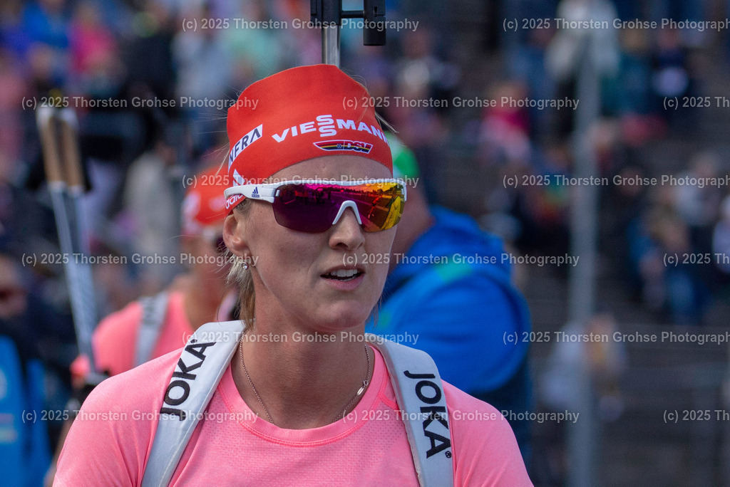 Deutsche Meisterschaften Biathlon 2018 | Deutsche Meisterschaften Biathlon 2018, Massenstart Frauen am 15.09.2018 in der DKB SKI ARENA in Oberhof, (Deutschland)

Bild: Denise Herrmann vom WSC Clausthal-Zellerfeld / BwB (1) - Realisiert mit Pictrs.com