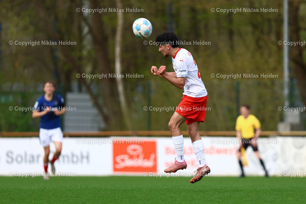 NH_HolsteinKielU19_1FCHeidenheimU19_DFBNachwuchsliga_18042026 | #23 Mete Tuz (1. FC Heidenheim U19)Fußball I Herren I U19 DFB-Nachwuchsliga Hauptrunde Liga A, Gruppe B I Saison 2025-2026 I 9. Spieltag I Holstein Kiel U19 - 1. FC Heidenheim U19 I 18.04..2026 I Citti-Fußball-Park