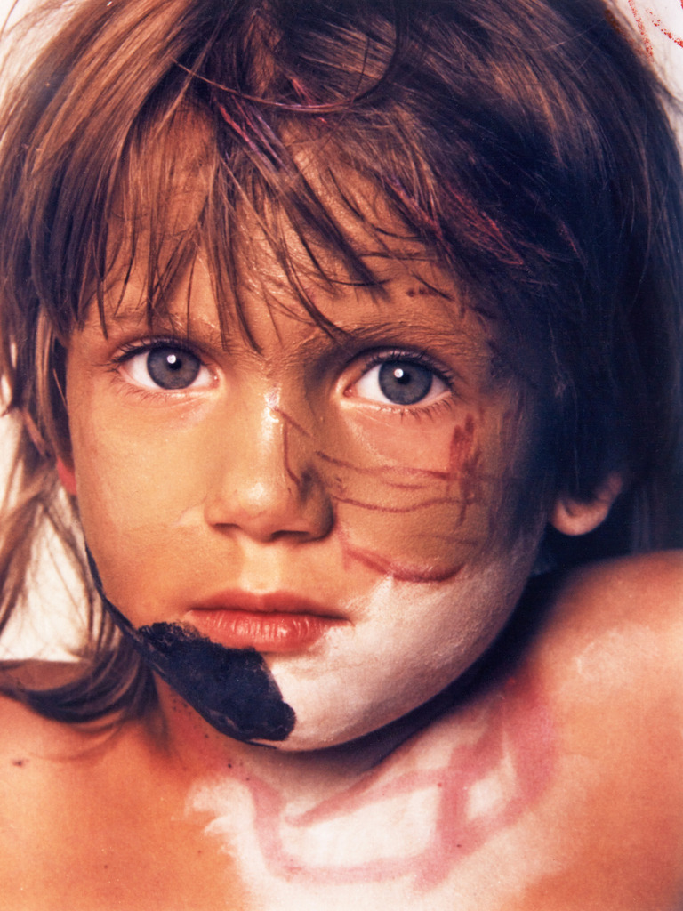 067art_Bee-Braxm_1001 | Werk aus  dem Jahr 1994   Nach einer Aktion im Ritterhausmuseum Offenburg. Kunstmaler Rainer Braxmaier und Modefotograf Wilfried Beege.