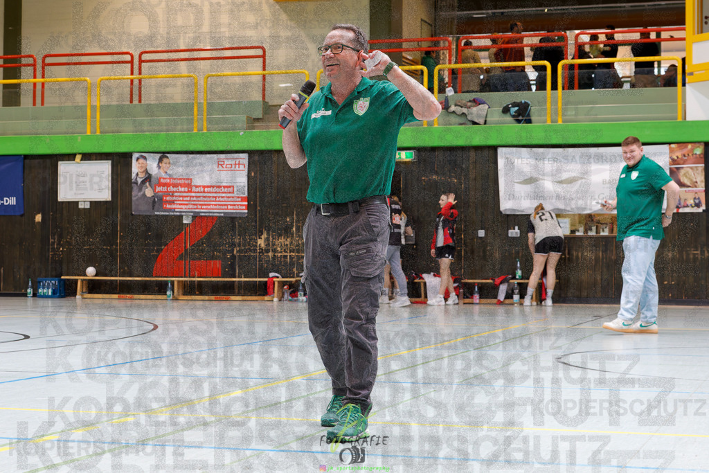 Hessenmeisterschaft wJC - Spiel um Platz 3; TuS Kriftel - SG Schenklengsfeld | Hessenmeisterschaft wJC - Spiel um Platz 3; TuS Kriftel - SG Schenklengsfeld am 22.03.2025 in Biedenkopf (Sporthalle Lahntalschule)Photo © 2025 - Jörg Heinrich - Realisiert mit Pictrs.com