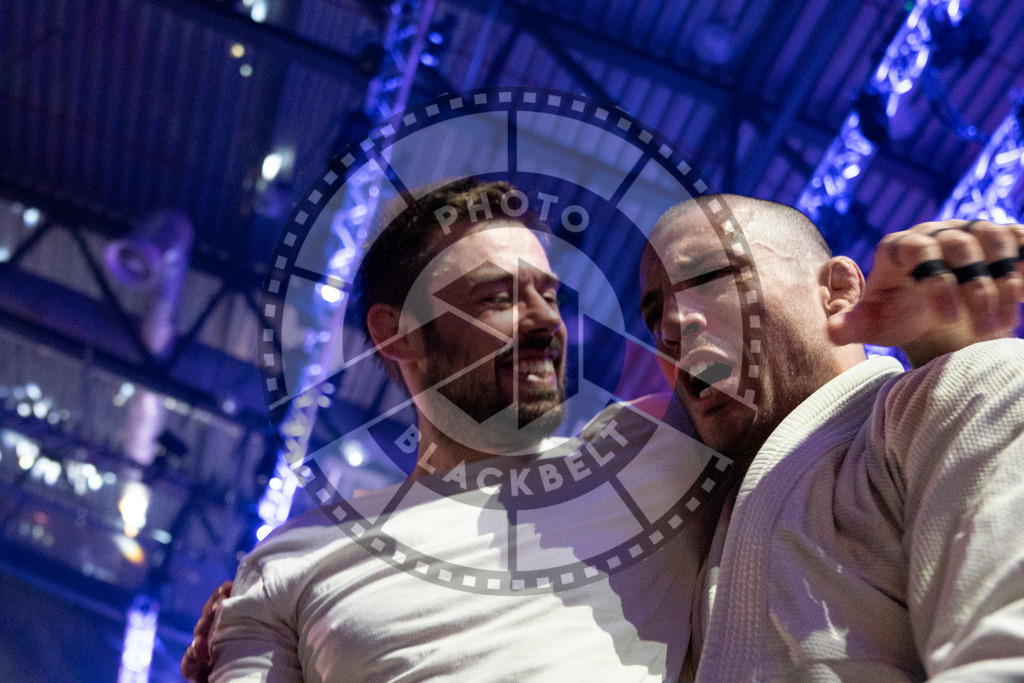 20231110PBB2666 | Fighters compete during the AJP World Professional Championship blackbelt finals in the Mubadala Arena in Abu Dhabi, Arab United Emirates, on November 10, 2023.