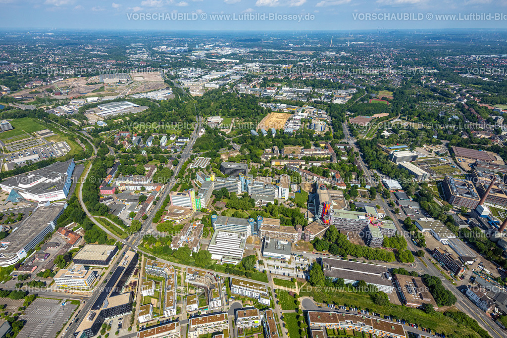 Essen220502367 | Luftbild, Universität Duisburg-Essen, Nordviertel, Essen, Ruhrgebiet, Nordrhein-Westfalen, Deutschland